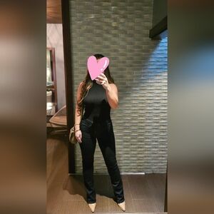 PAIGE High Rise Jeans in Deep Blue